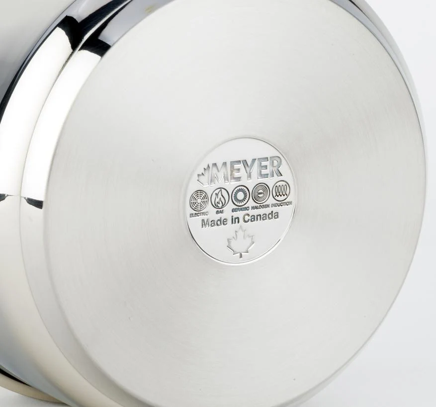Meyer Confederation Stainless Steel 2L Saucepan with cover, Made in Canada - Image 6